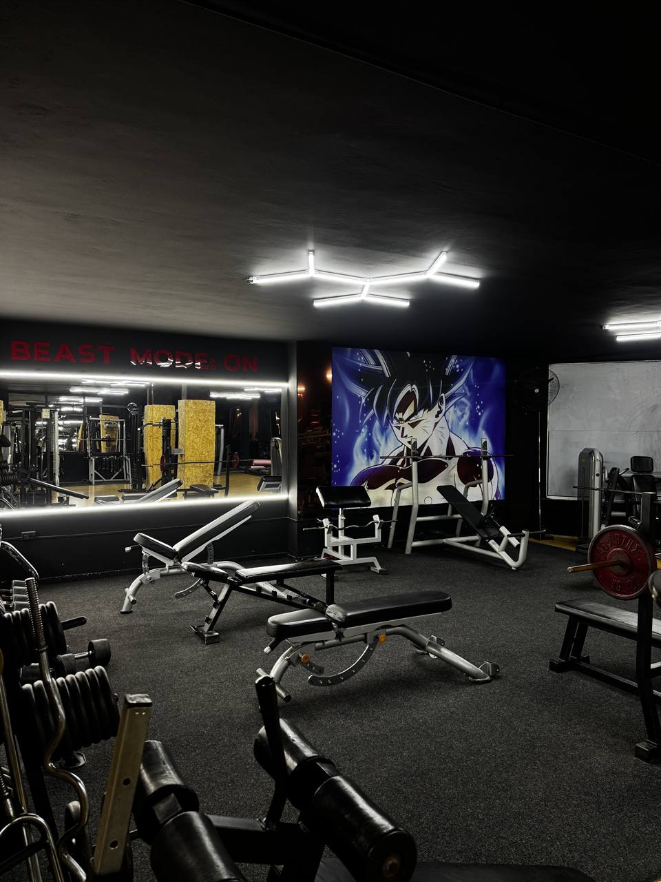 Zona e stërvitjes me personal trainer në Blast & Burn Gym Durrës